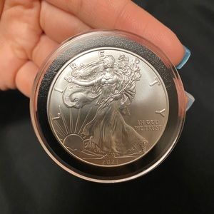 2021 Silver Eagle+FREE COVID19 COPPERCOIN(limited)